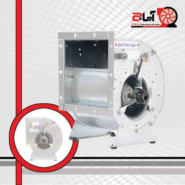 فن سانتریفیوژ 25 *25 دوطرفه فوروارد دمنده